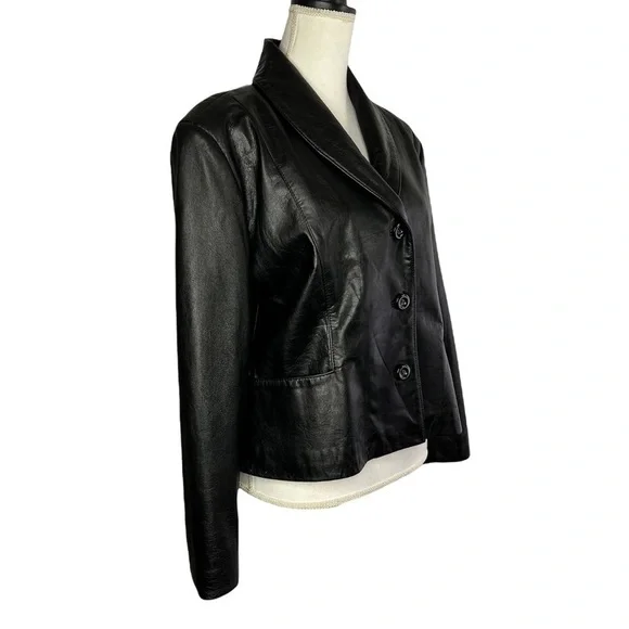 Henig Furs Large Leather Jacket - Picture 4 of 7